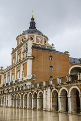 Fototapeta na wymiar Building.Palace of Aranjuez, Madrid, Spain