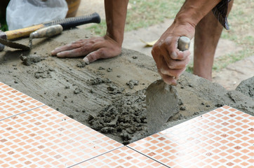 Mechanic Floor tiles