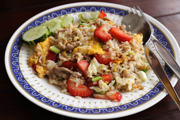 Fried rice with pork