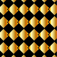Golden tile background