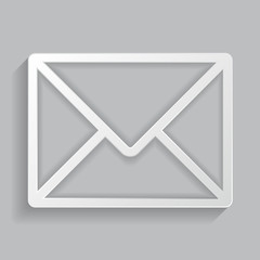 mail vector icon. vector illustration. eps 10