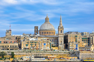 Fototapeta na wymiar Beautiful Valletta