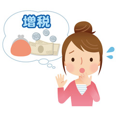 消費税アップ　増税