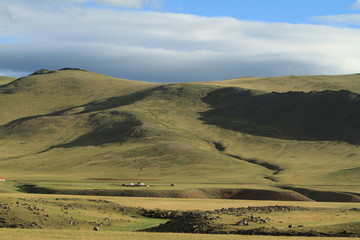 Orkhon Tal Regenzeit in der Mongolei