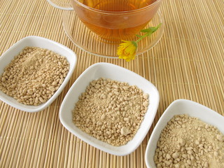 Tee aus Teegranulat