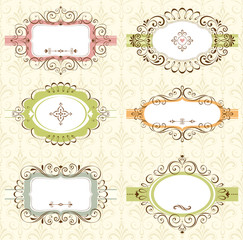 Ornate Frame Set