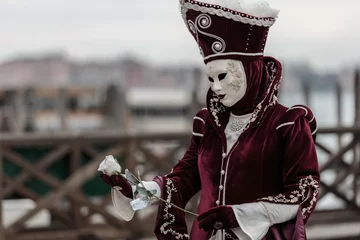 Fototapeten Mask at the Venice Carnival 2014 © Cornel Petrus