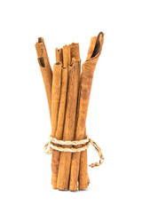 Cinnamon  isolated on white background