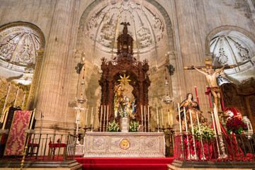 Interior of Ronda Cathedral
