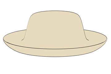 cartoon image of summer hat