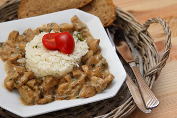 Vegetarisches Gericht