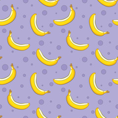 банановый бесшовный фон