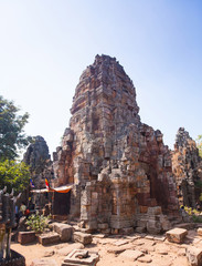  Prasat Banan temple in  Battambang, Cambodia