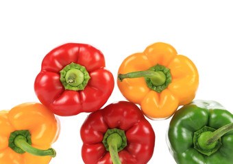 Obraz na płótnie Canvas Multi colour peppers.