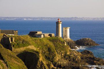 Fototapeta na wymiar coastline view, with lighthouse
