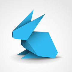 zajączek origami