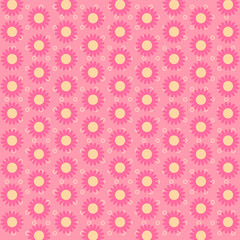 Pink daisies background