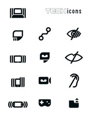 Computer and Mobile Technology Icons