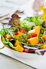 Mango and Pomegranate salad
