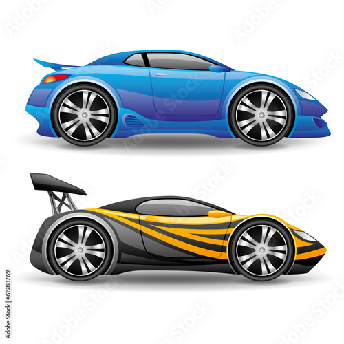 Спорт авто вектор