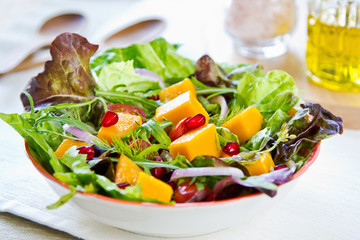 Mango and Pomegranate salad