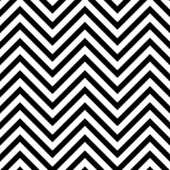 Optical illusion with zig zag lines