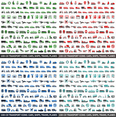 480 Transport icons