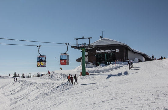 Skiing In The Nocky Mountains Of Bad Kleinkirchheim & St. Oswald