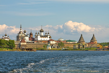 Соловецкий монастырь, вид с Белого моря
