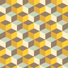 abstract retro geometric pattern