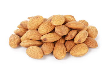 heap of almond nuts