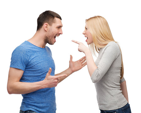 couple arguing