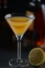 Sidecar cocktail