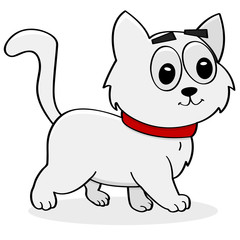 Cartoon cat