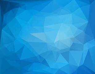 Abstract polygon triangle background