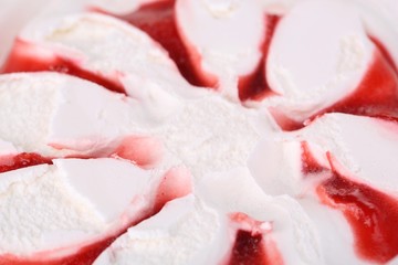 Ice cream close-up background