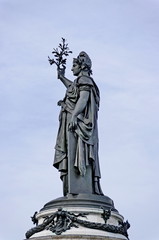 Fototapeta premium Statue de la République, Paris