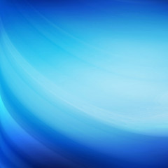 Abstract background in blue color futuristic wavy