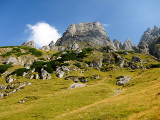 Fototapeta na wymiar Hoodoos Rumunia, Transylwania Alpy