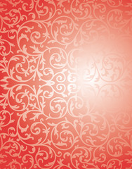 植物柄のパターン 