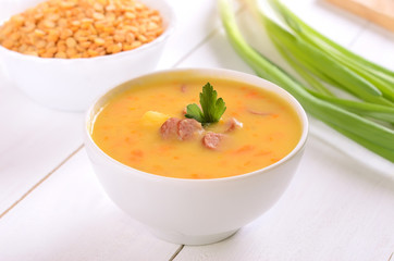 Pea soup