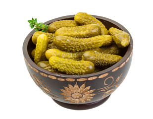 Marinated cucumbers