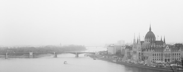 Budapest cityscape.