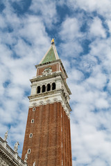 Tower Over Saint Marks Square in Venice