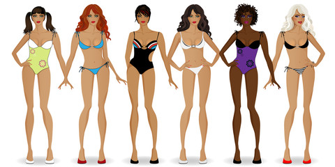 set of girls in bikinis1