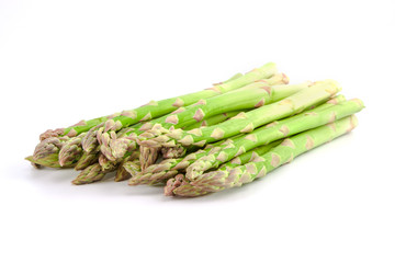 ripe green asparagus