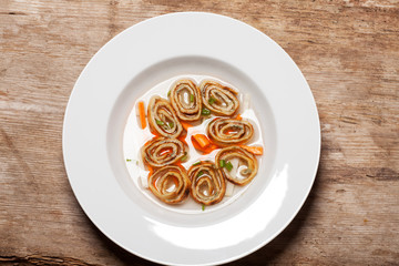 Bayerische Pfannkuchen-Suppe