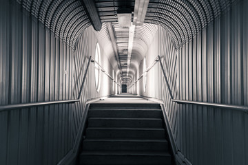 Fototapeta premium modern arched passageway in a factory