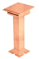 realistic 3d render of podium