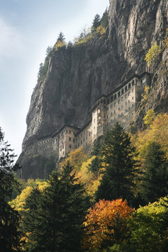 Sumela monastery in Trabzon vertical